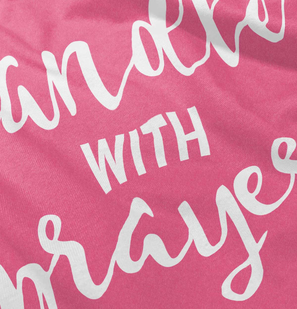 Prayer Care Football Romper Bodysuit-Direct To Garment Print-Brisco Baby