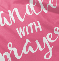 Prayer Care Football Romper Bodysuit-Direct To Garment Print-Brisco Baby