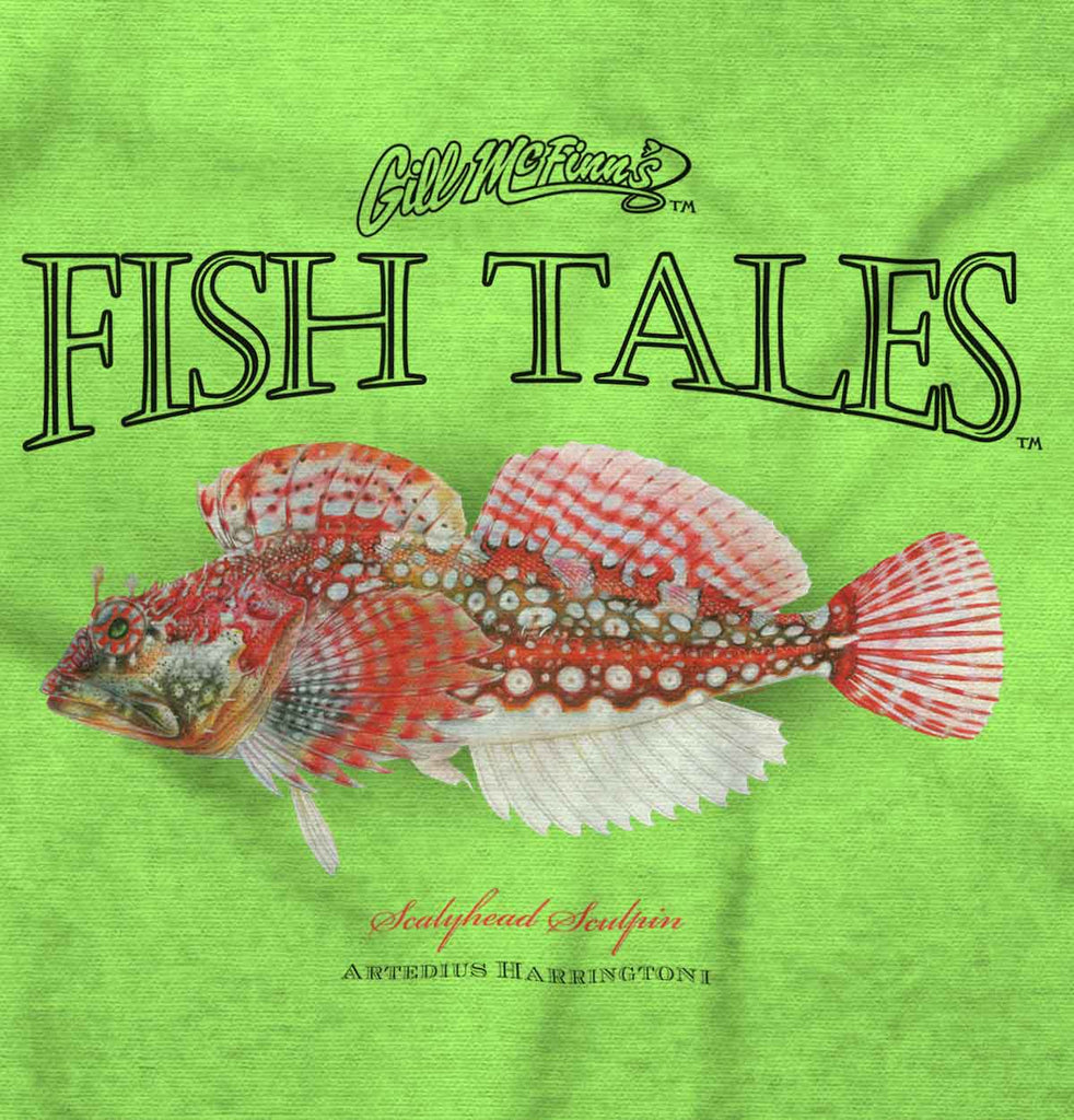 Scalyhead Sculpin Infant Toddler T Shirt-Direct To Garment Print-Brisco Baby