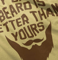 Dad's Beard Infant Toddler T Shirt-Direct To Garment Print-Brisco Baby