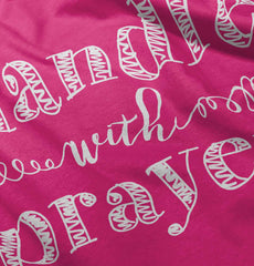 Handle With Prayer Solid Baby Pajama Top-Direct To Garment Print-Brisco Baby