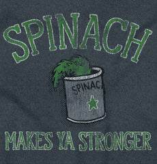 Spinach Strong Toddler Football Jersey Tee-Direct To Garment Print-Brisco Baby