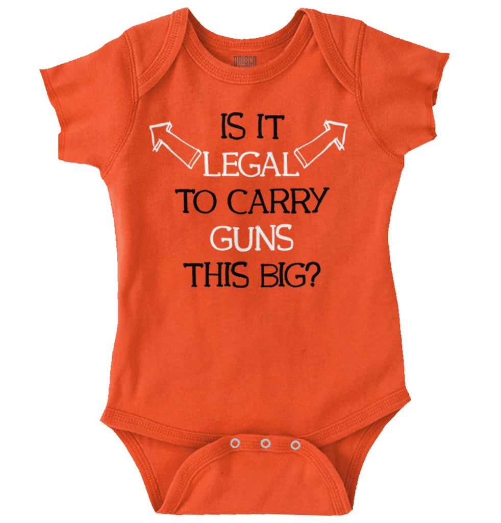 Is It Legal Romper Bodysuit-Direct To Garment Print-Brisco Baby