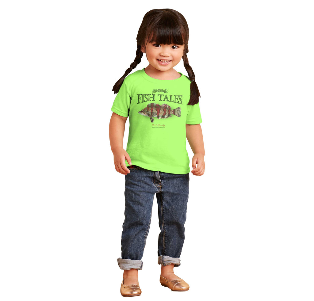 Painted Greenling Infant Toddler T Shirt-Direct To Garment Print-Brisco Baby