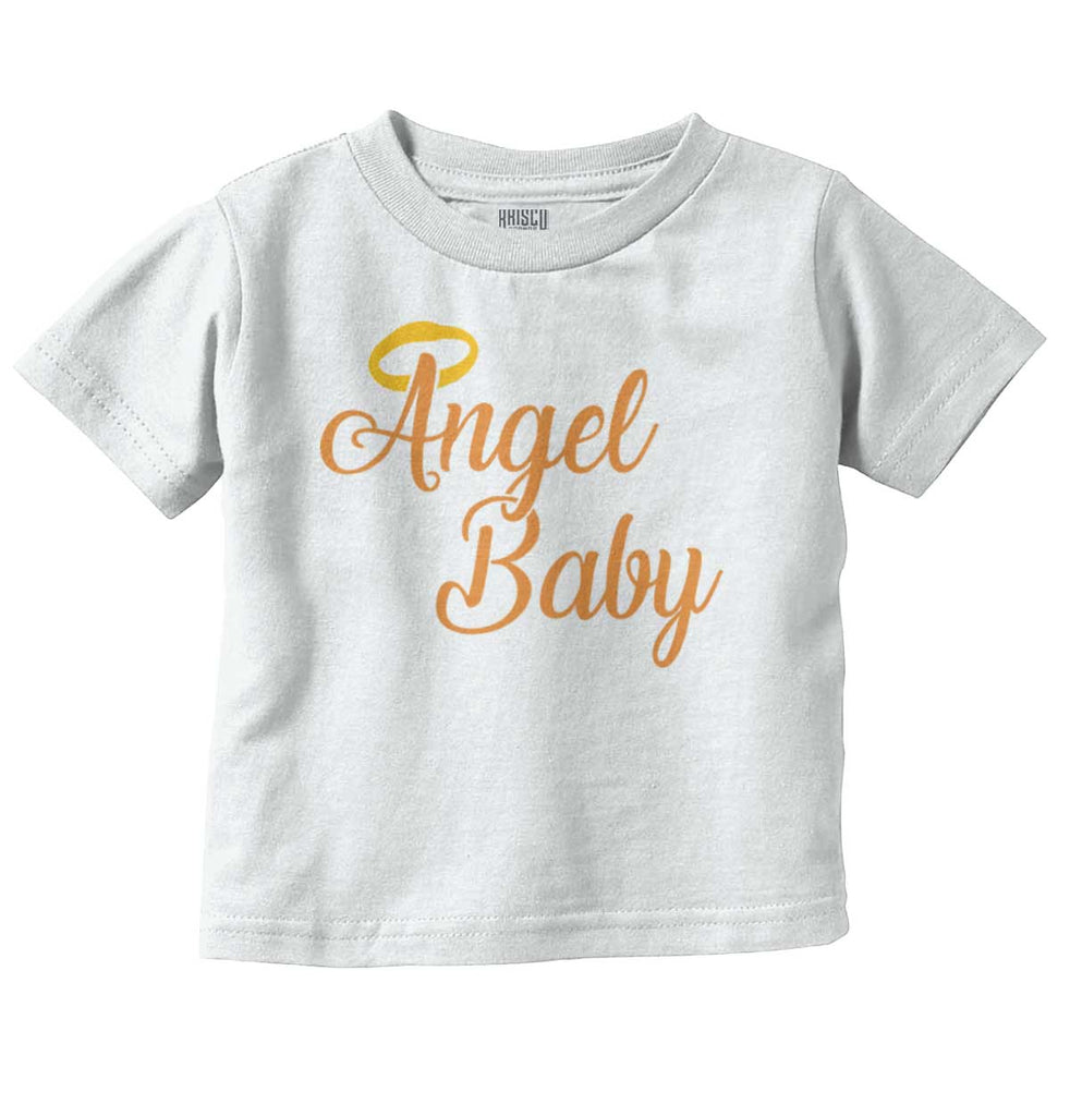 Angel Baby Infant Toddler T Shirt-Direct To Garment Print-Brisco Baby