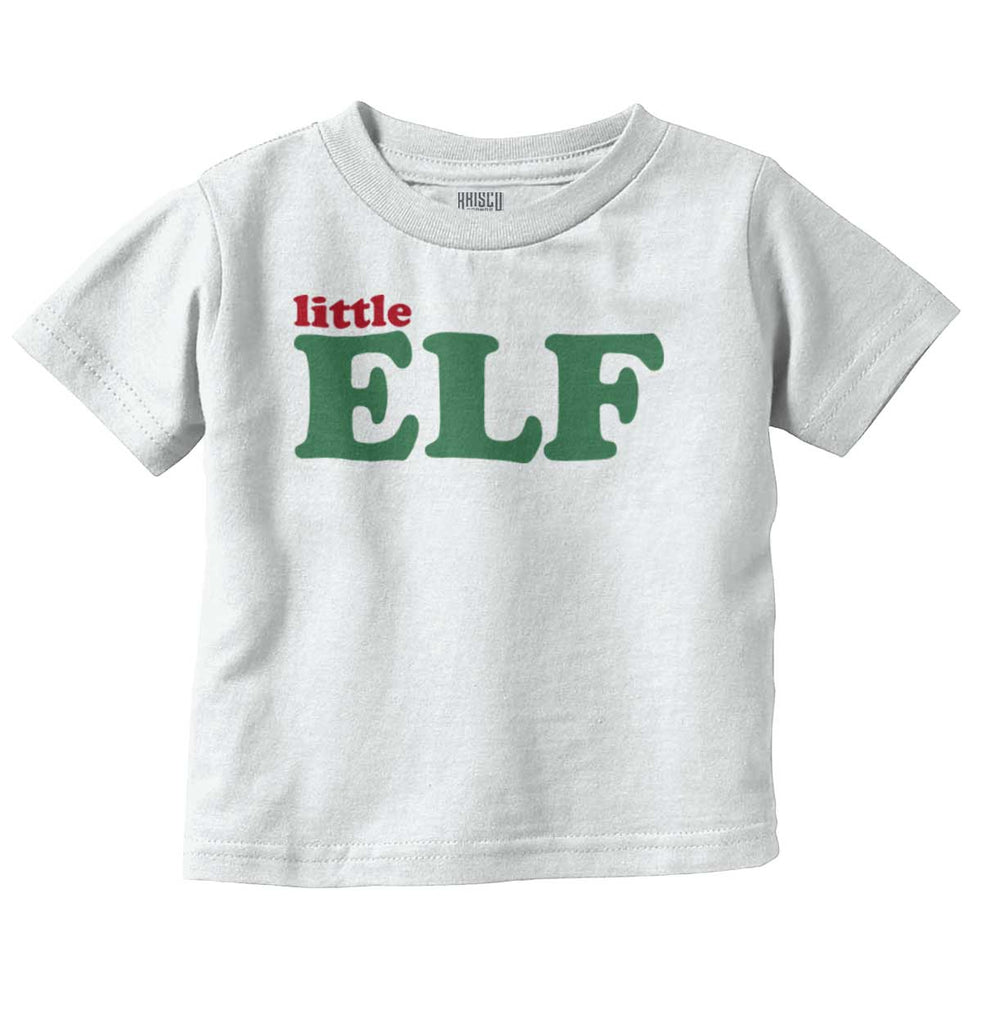 Little Elf Infant Toddler T Shirt-Direct To Garment Print-Brisco Baby