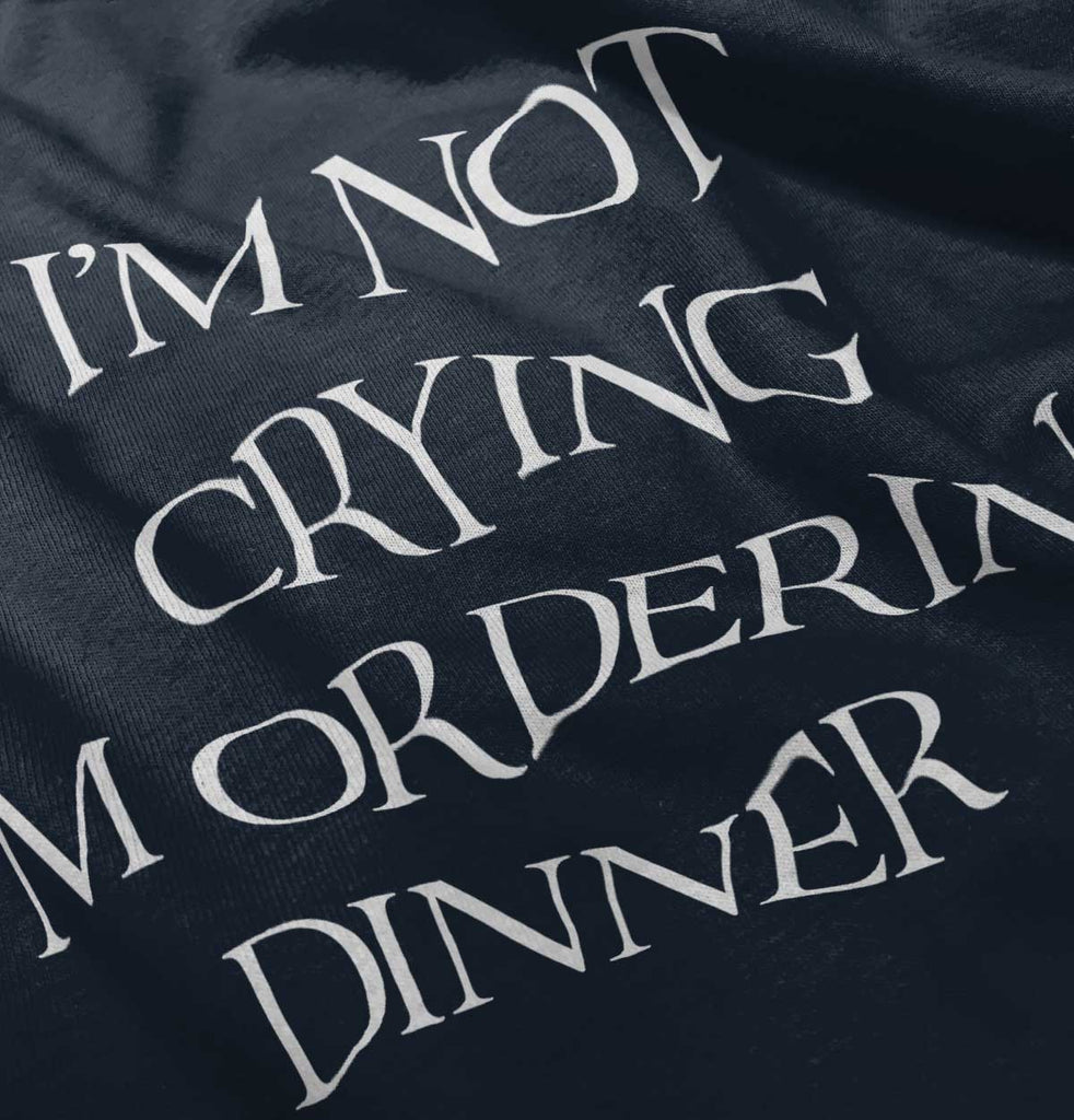 I'm Not Crying Romper Bodysuit-Direct To Garment Print-Brisco Baby