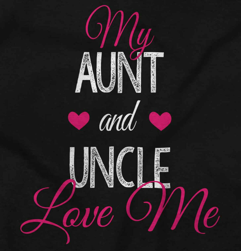Aunt And Uncle Infant Toddler T Shirt-Direct To Garment Print-Brisco Baby