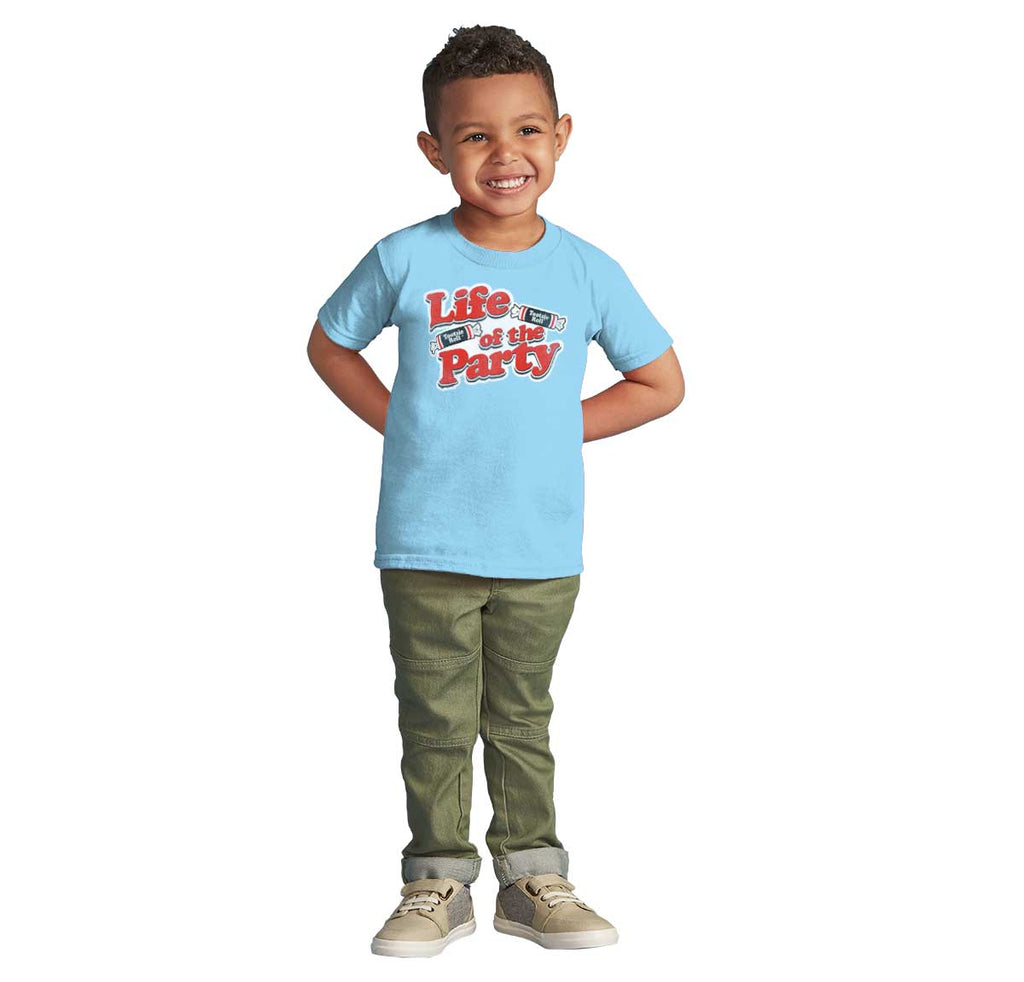 Life Of The Party Infant Toddler T Shirt-Direct To Garment Print-Brisco Baby