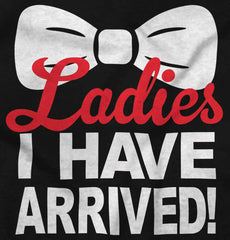 Ladies Bow Tie Infant Toddler T Shirt-Direct To Garment Print-Brisco Baby