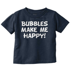 Bubbles Infant Toddler T Shirt-Direct To Garment Print-Brisco Baby