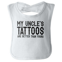 Better than yours Infant Baby Bib-Direct To Garment Print-Brisco Baby