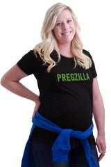 Pregzilla Maternity T-Shirt-Direct To Garment Print-Brisco Baby