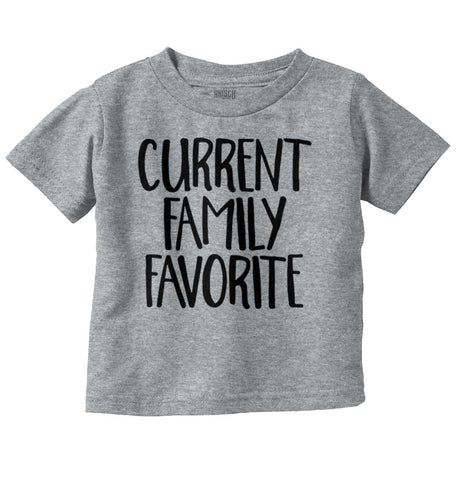 Family Favorite Infant Toddler T Shirt-Direct To Garment Print-Brisco Baby