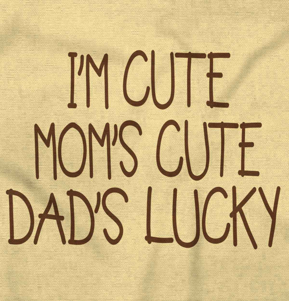 Dad's Lucky Romper Bodysuit-Direct To Garment Print-Brisco Baby