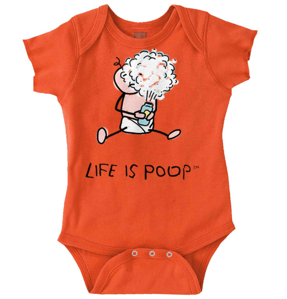 Baby Powder Romper Bodysuit-Direct To Garment Print-Brisco Baby