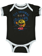 The Original Player Baby Ruffled Trim Romper-Direct To Garment Print-Brisco Baby