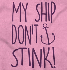 Ship Don't Stink Romper Bodysuit-Direct To Garment Print-Brisco Baby