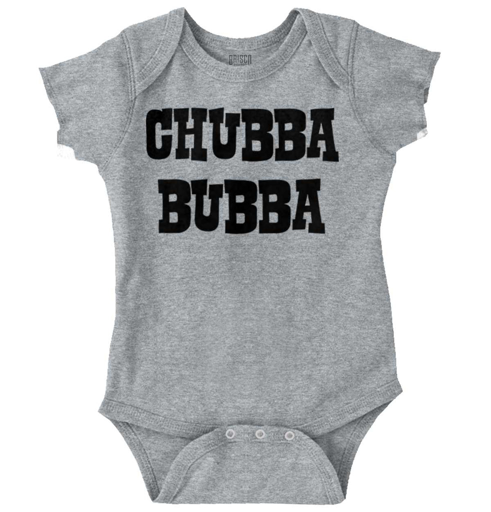 Chubba Bubba Romper Bodysuit-Direct To Garment Print-Brisco Baby