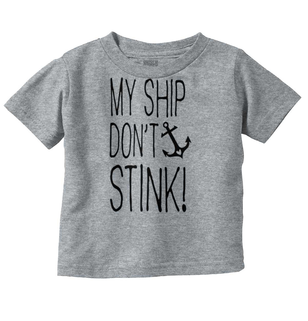 My Ship Infant Toddler T Shirt-Direct To Garment Print-Brisco Baby