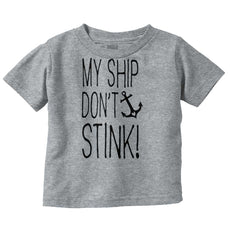 My Ship Infant Toddler T Shirt-Direct To Garment Print-Brisco Baby