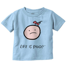 Girl Logo Infant Toddler T Shirt-Direct To Garment Print-Brisco Baby