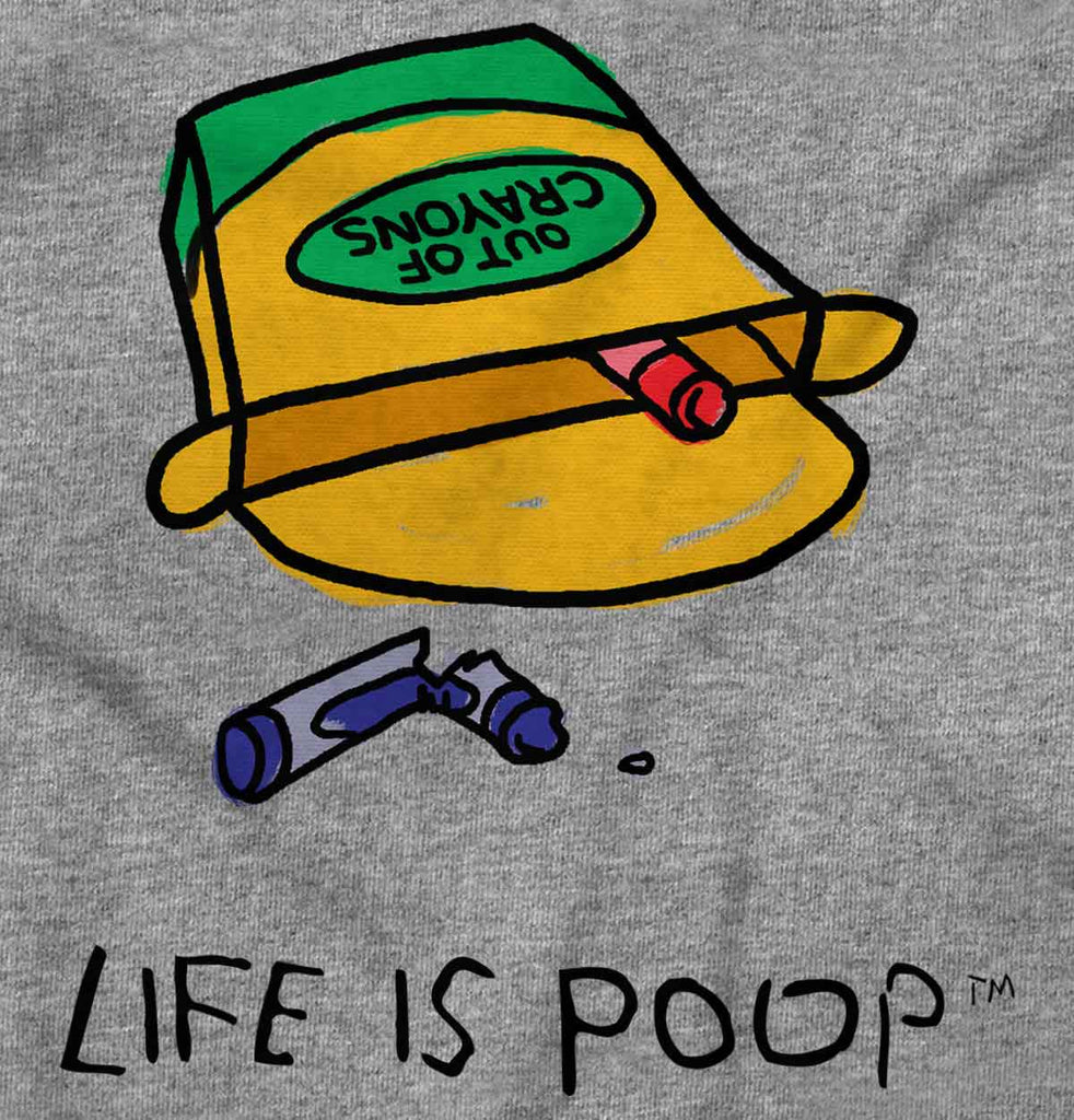 Out of Crayons Infant Toddler T Shirt-Direct To Garment Print-Brisco Baby