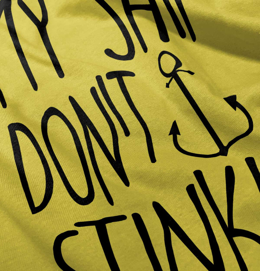 Ship Don't Stink Romper Bodysuit-Direct To Garment Print-Brisco Baby