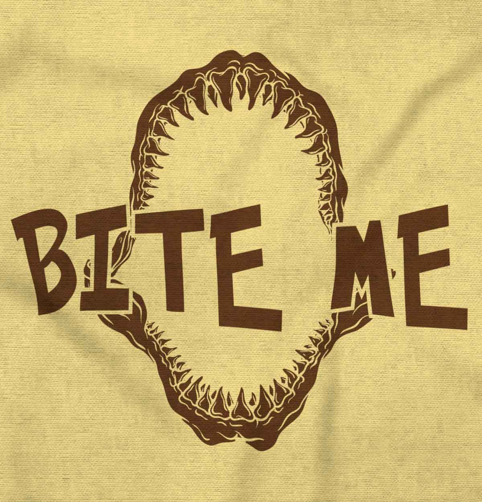 Bite Me Infant Toddler T Shirt-Direct To Garment Print-Brisco Baby