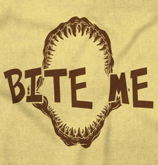 Bite Me Infant Toddler T Shirt-Direct To Garment Print-Brisco Baby
