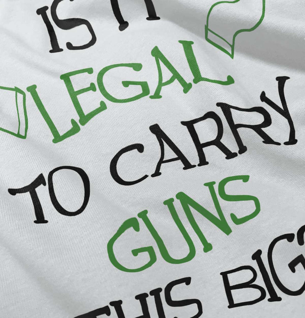 Is It Legal Raglan Romper Bodysuit-Direct To Garment Print-Brisco Baby