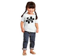Different Not Less Infant Toddler T Shirt-Direct To Garment Print-Brisco Baby