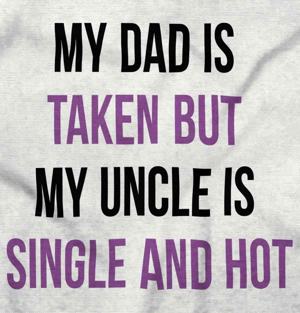 Dad Taken Uncle Sing Baby Striped Skirt Dress-Direct To Garment Print-Brisco Baby