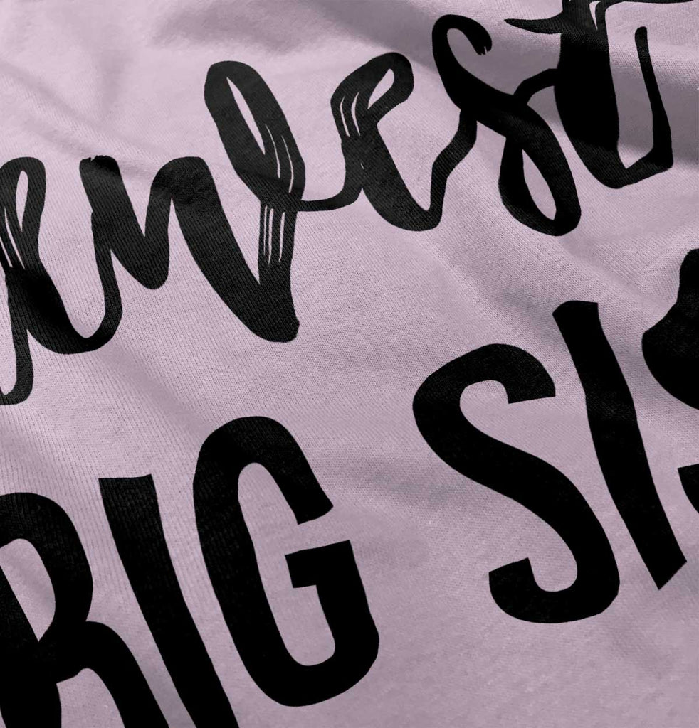Newest Big Sis Infant Toddler T Shirt-Direct To Garment Print-Brisco Baby