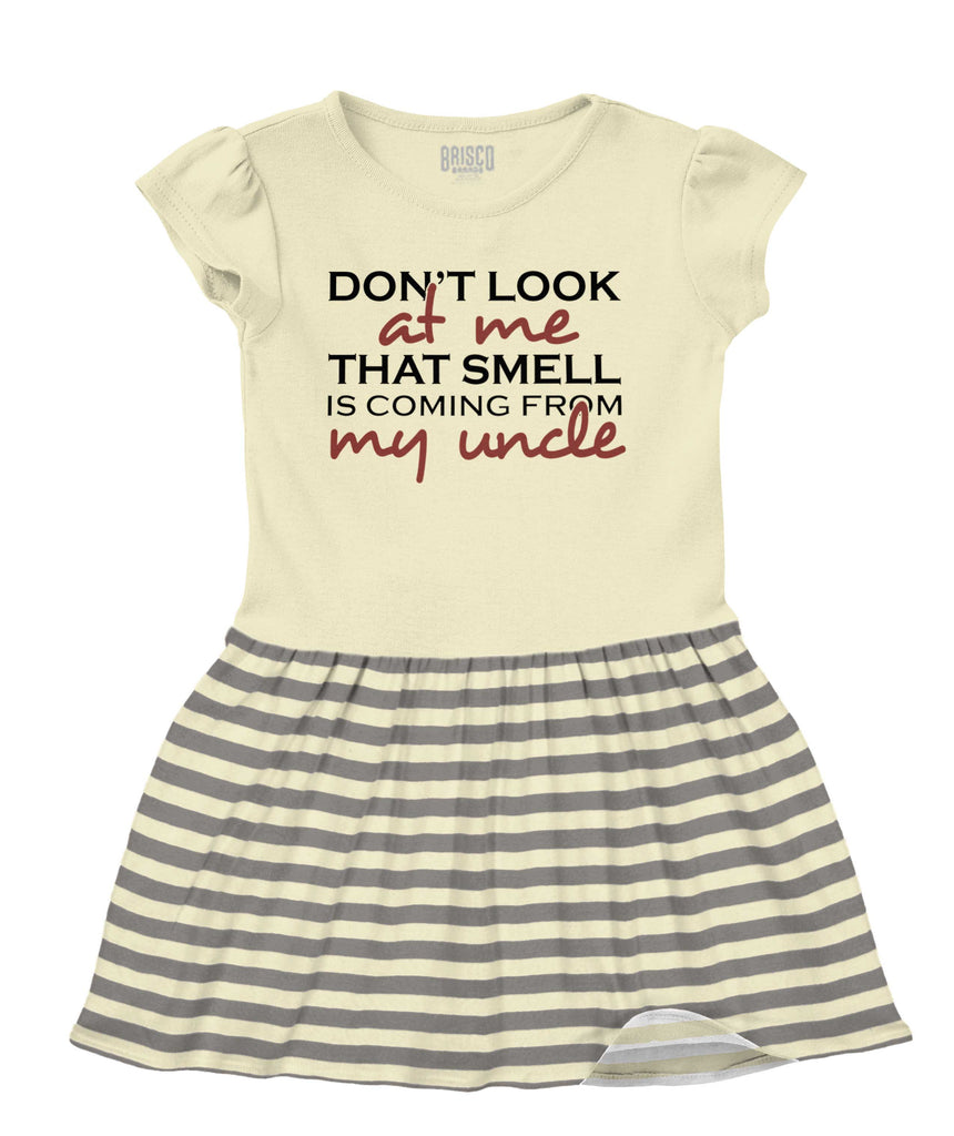 That Smell Baby Striped Skirt Dress-Direct To Garment Print-Brisco Baby