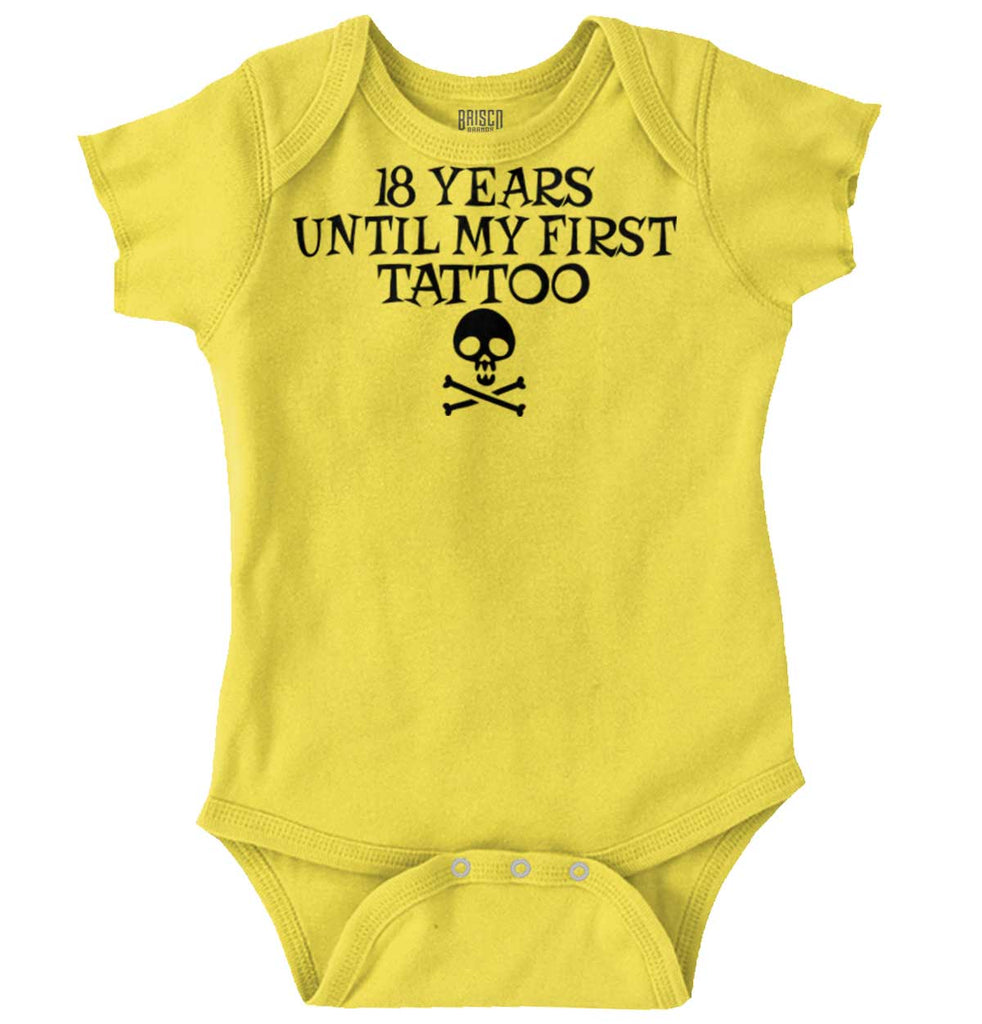 First Tattoo Romper Bodysuit-Direct To Garment Print-Brisco Baby