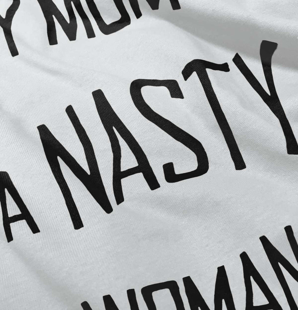 Nasty Woman Romper Bodysuit-Direct To Garment Print-Brisco Baby