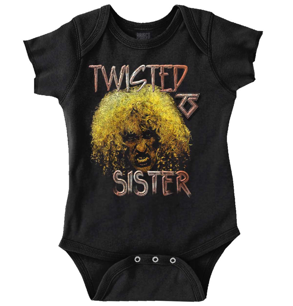 Dee Snider Romper Bodysuit-Direct To Garment Print-Brisco Baby