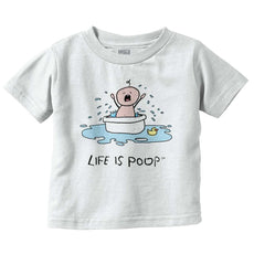 Crying Bath Infant Toddler T Shirt-Direct To Garment Print-Brisco Baby