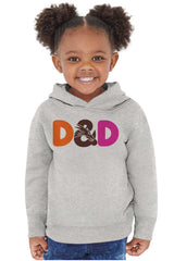 Dungeons Fantasy Tabletop Gamer Toddler Pullover Hoodie-Direct To Garment Print-Brisco Baby