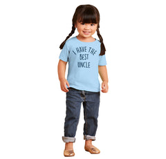 Best Uncle Infant Toddler T Shirt-Direct To Garment Print-Brisco Baby