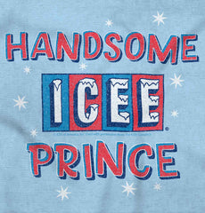 Handsome Prince Romper Bodysuit-Direct To Garment Print-Brisco Baby