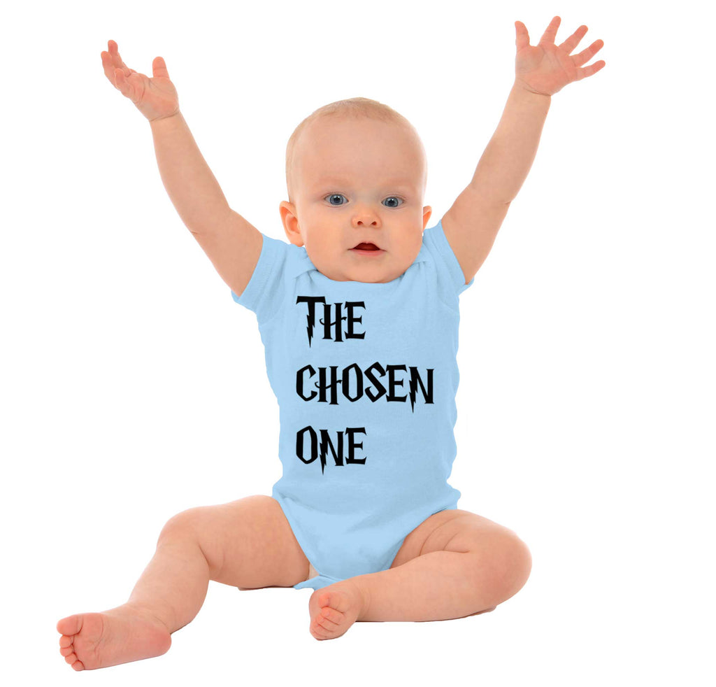 The Chosen One Romper Bodysuit-Direct To Garment Print-Brisco Baby