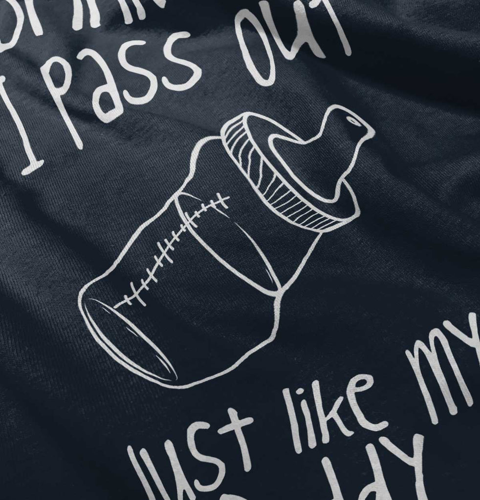 Like My Daddy Romper Bodysuit-Direct To Garment Print-Brisco Baby