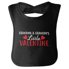 Grandparents Valentine Infant Baby Bib-Direct To Garment Print-Brisco Baby