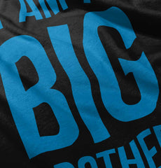 I Am A Big Brother Infant Baby Bib-Direct To Garment Print-Brisco Baby