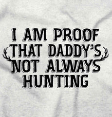 Not Always Hunting Romper Bodysuit-Direct To Garment Print-Brisco Baby