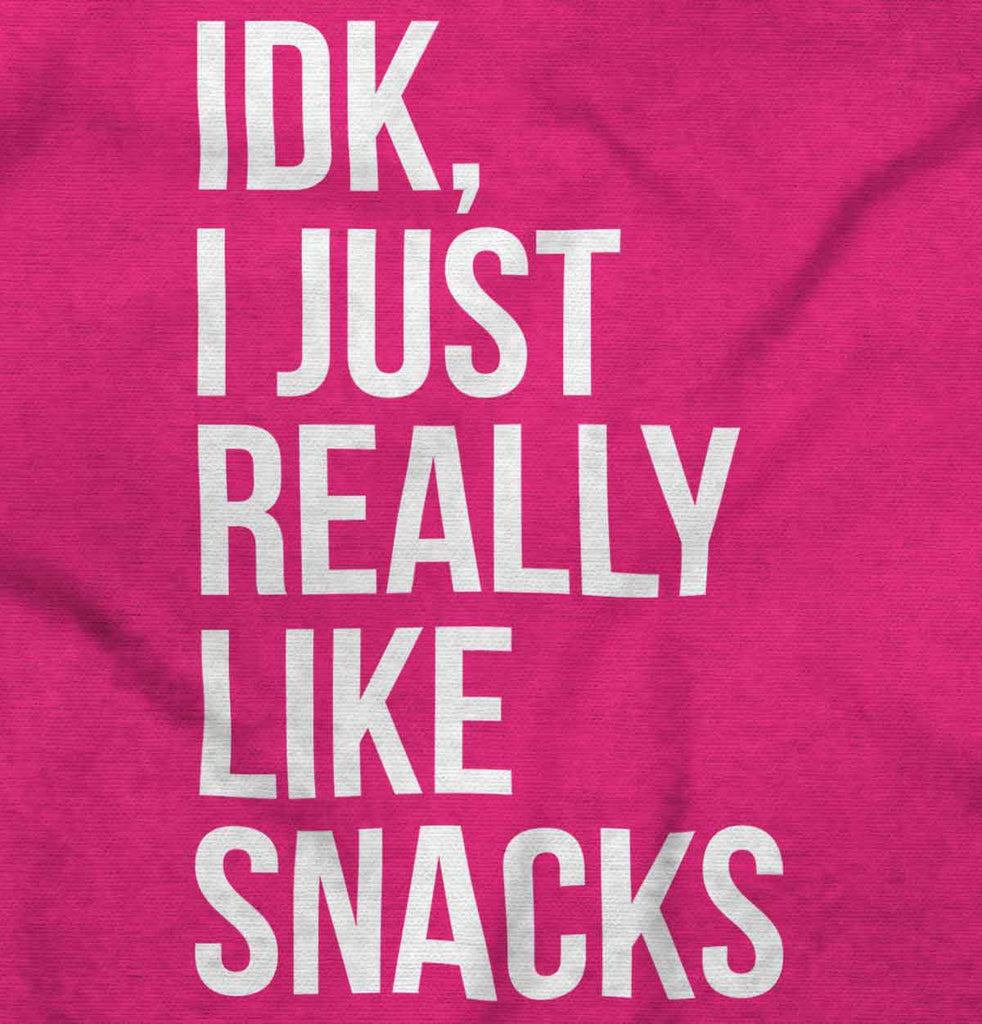 Really Like Snacks Solid Baby Pajama Top-Direct To Garment Print-Brisco Baby