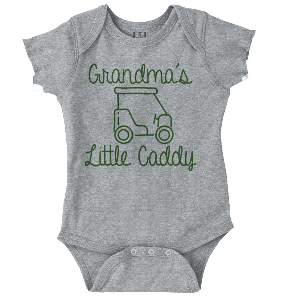 Grandma's Little Caddy Romper Bodysuit-Direct To Garment Print-Brisco Baby