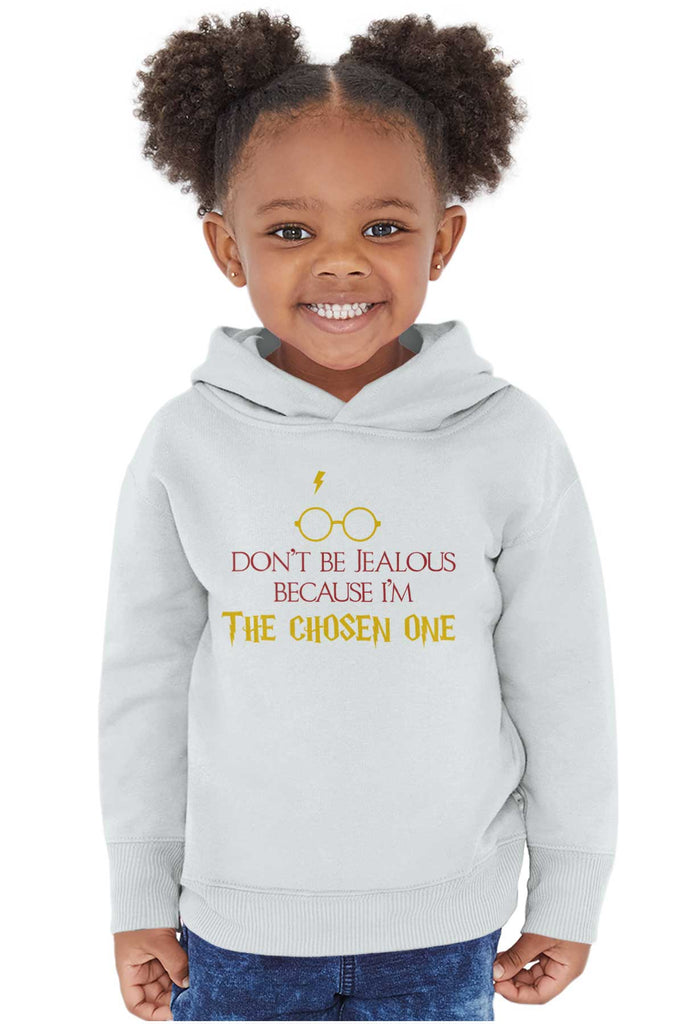 Jealous Of Chosen One Toddler Pullover Hoodie-Direct To Garment Print-Brisco Baby